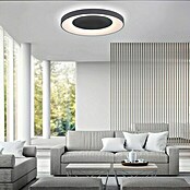 Just Light LED-Deckenleuchte rund ANIKA (54 W, Ø x H: 70 x 7,7 cm, Grau, Mehrfarbig) | BAUHAUS