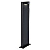 Forlight Hide Sobremuro exterior (8 W, Color del marco: Antracita, Blanco neutro, 6 x 17,6 x 80 cm, Con bombillas) | BAUHAUS
