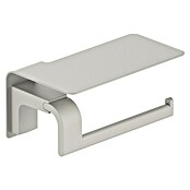Creabath Elegance Portarrollos de pared (Con tapa, Gris silk) | BAUHAUS