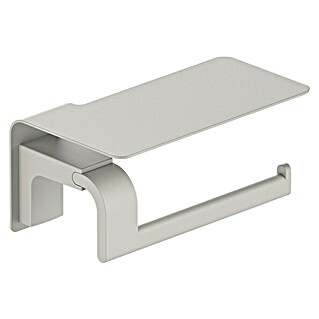 Creabath Elegance Portarrollos de pared (Con tapa, Gris silk)
