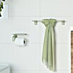 Creabath Elegance Portarrollos de pared (Con tapa, Verde mist) | BAUHAUS