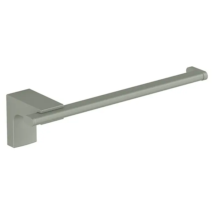 Creabath Elegance Toallero de anilla - 20,8 cm, Verde mist - Elegante portarrollos de papel higiénico plateado con diseño contemporáneo. Un accesorio sencillo y elegante para cualquier baño.