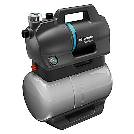 Gardena Hauswasserwerk 3800 Silent (600 W, Max. Fördermenge: 3 800 l/h, Max. Druck: 3,9 bar)