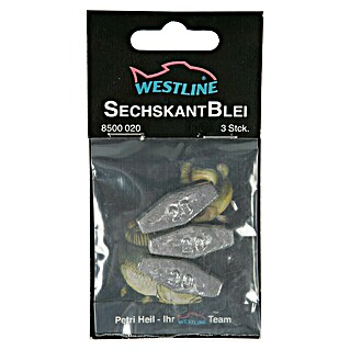 Westline Zeshoekig vislood 80 g (80 g, 2 st.)