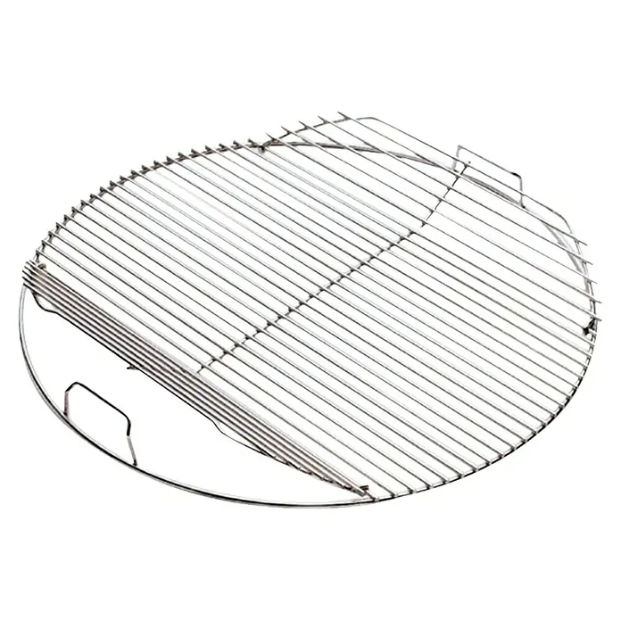 Weber Grillrost - Durchmesser: 44 cm - Grillrost aus verchromtem Stahl für eine optimale Wärmeverteilung und einfache Reinigung. Ideal für Grillpartys und Barbecue-Liebhaber.