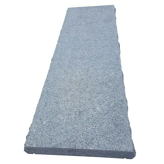 Mauerabdeckplatte G 654Anthrazit, 100 x 32 x 4 cm, Granit Front View