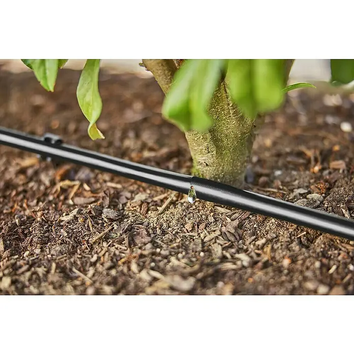 Gardena Micro-Drip Kit de riego - Específico para: Filas de plantas de hasta 50 m de longitud - Sistema de riego por goteo para plantas. Riego preciso directamente en la zona de la raíz para un crecimiento saludable.
