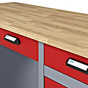 Küpper Werkbank (L x B x H: 60 x 170 x 84 cm, Anzahl Schubladen: 6 Schubladen)