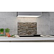 CUCINE Küchenrückwand (Rocky Wall, 60 x 40 cm, Stärke: 6 mm, Einscheibensicherheitsglas (ESG))