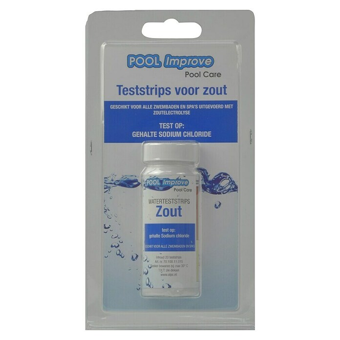 Pool Improve Teststrips zout (20 st.) | BAUHAUS