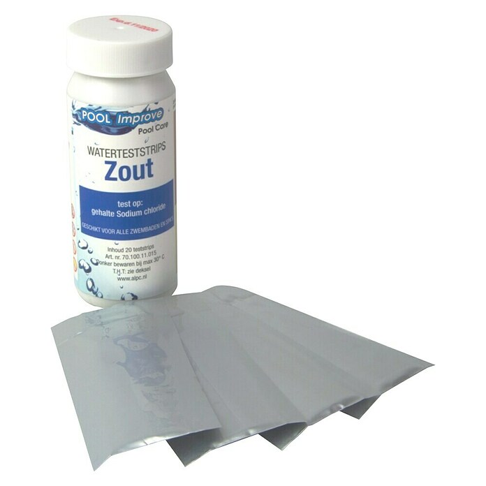 Pool Improve Teststrips zout (20 st.) | BAUHAUS