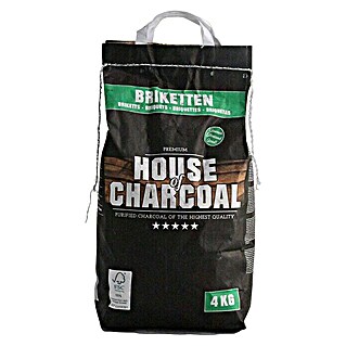 House of Charcoal Houtskoolbriketten Premium (4 kg)