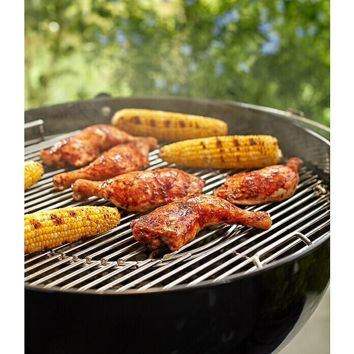 Weber Gourmet BBQ System Grillrost (Verchromter Stahl, Geeignet für: Kugelgrill 57 cm)