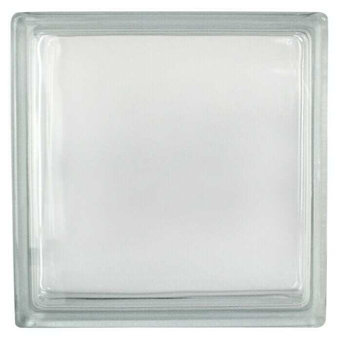 Fuchs Design Glasbaustein BM (Klar, Vollsicht, 19 x 19 x 8 cm)