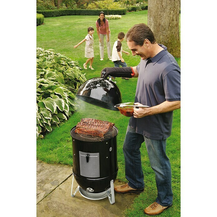 Weber Ahumadores (Negro, Superficie parrilla: 2 x Ø 47 cm)