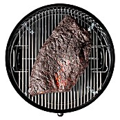 Weber Räucherofen Smokey Mountain Cooker  (Schwarz, Hauptgrillfläche: 2 x Ø 47 cm)