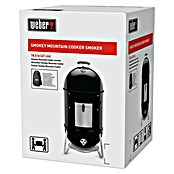 Weber Räucherofen Smokey Mountain Cooker (Schwarz, Hauptgrillfläche: 2 x Ø 47 cm)