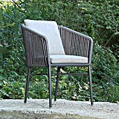 Acamp Gartenmöbel-Set Manhattan/Atacama (5 -tlg., Aluminium, Akazie, Stapelbar, Anthrazit) | BAUHAUS