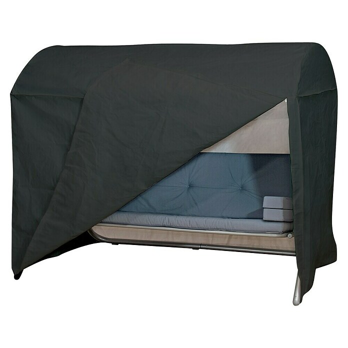 Acamp Hollywoodschaukel-Schutzhülle zu Liegeschaukel Star (L x B x H: 220 x 140 x 180 cm, Polyester, Anthrazit) | BAUHAUS