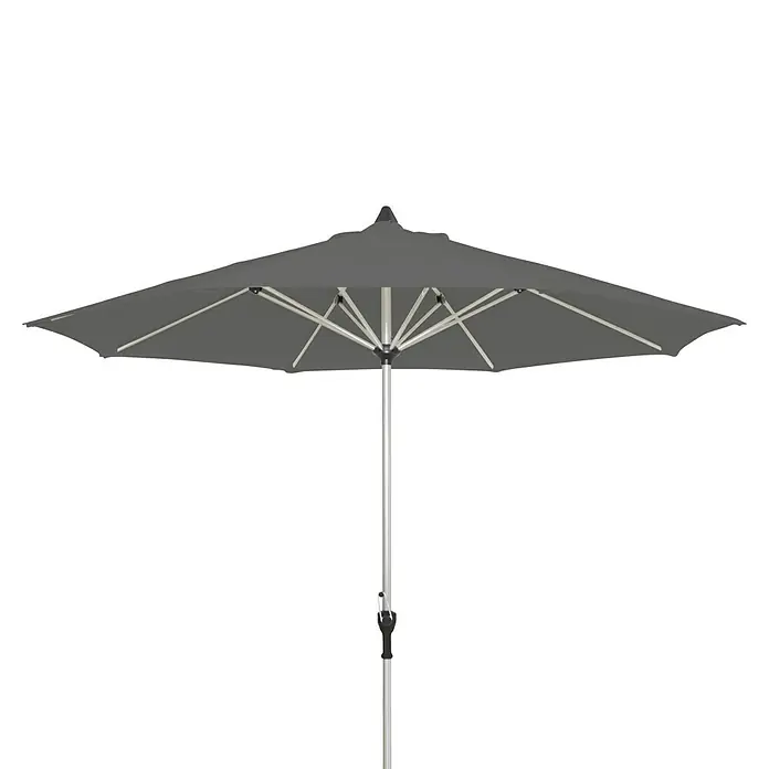 Acamp Marktschirm Acapole - Grau - Dieser stilvolle graue Sonnenschirm bietet optimalen Sonnenschutz und ist ein echter Hingucker für jeden Außenbereich.