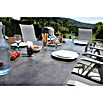 Acamp Gartenmöbel-Set Urban/Extensio (7 -tlg., Aluminium, Platin/Graphit, Klappbar) | BAUHAUS
