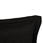 beo Gartenmöbel-Auflage Trabzon (Hochlehner, 4 Stk., L x B x H: 118 x 46 x 8 cm, 50% Baumwolle, 50% Polyester, Schwarz) | BAUHAUS