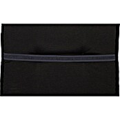 beo Gartenmöbel-Auflage Trabzon (Hochlehner, 4 Stk., L x B x H: 118 x 46 x 8 cm, 50% Baumwolle, 50% Polyester, Schwarz) | BAUHAUS