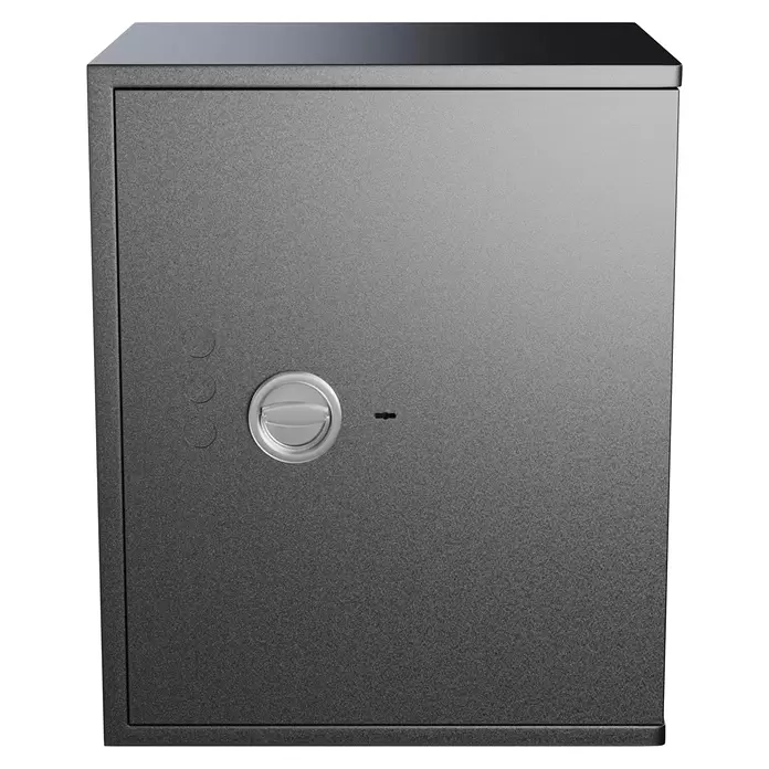 Format Wertschutzschrank Lyra 3 - Doppelbart-Hochsicherheitsschloss, L x B x H: 420 x 500 x 605 mm