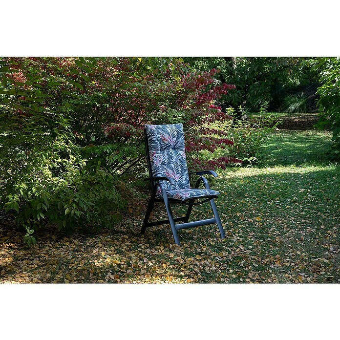 beo Gartenmöbel-Auflage Tamky (Hochlehner, 2 Stk., L x B x H: 118 x 46 x 8 cm, Pflanzen) | BAUHAUS