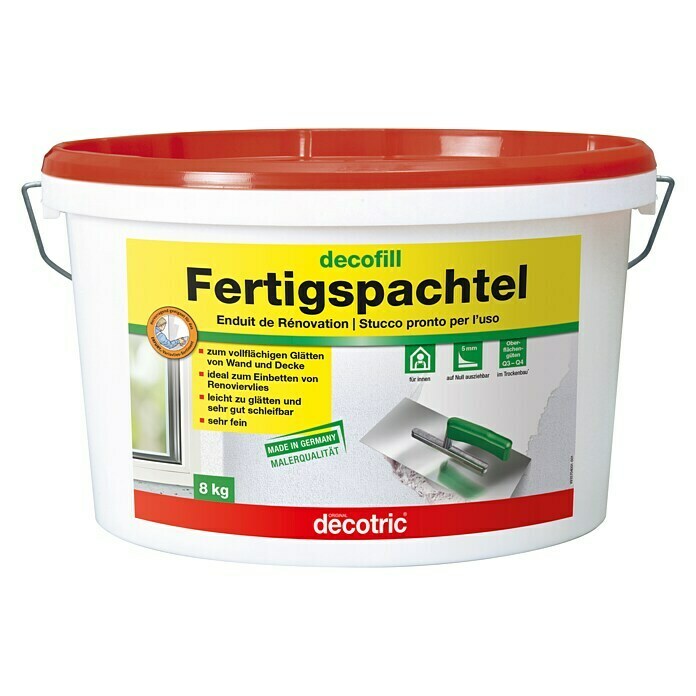 Decotric Fertigspachtel Decofill 8 kg
