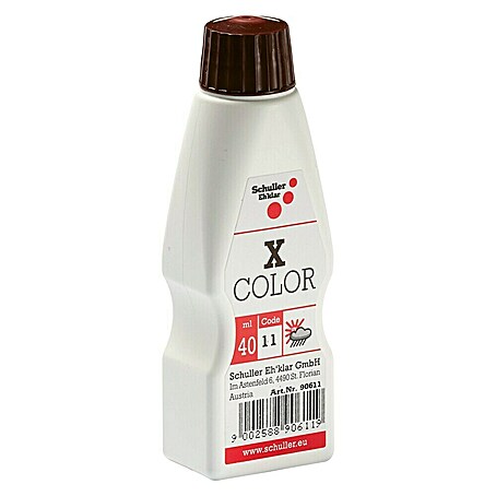 Schuller Vollton- & Abtönfarbe X-Color (Oxyd Braun, 40 ml)