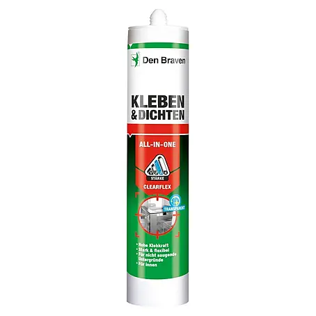 Den Braven Klebstoff Clearflex
