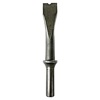 Cincel plano con endidura (Largo del soporte: 20 mm, Diámetro boquilla: 10 mm)