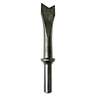Cincel plano biselado (Largo del soporte: 20 mm, Diámetro boquilla: 10 mm)