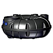 Rewatec Flachtank Neo (Gesamt Fassungsvermögen: 1.500 l, Schwarz, 250 mm hoher Domschacht) | BAUHAUS