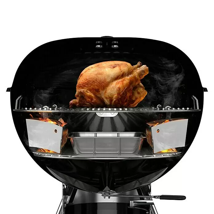 Weber Master-Touch GBS Kugelgrill E-5750 - Durchmesser Grillfläche: 57 cm, Schwarz - Detailaufnahme