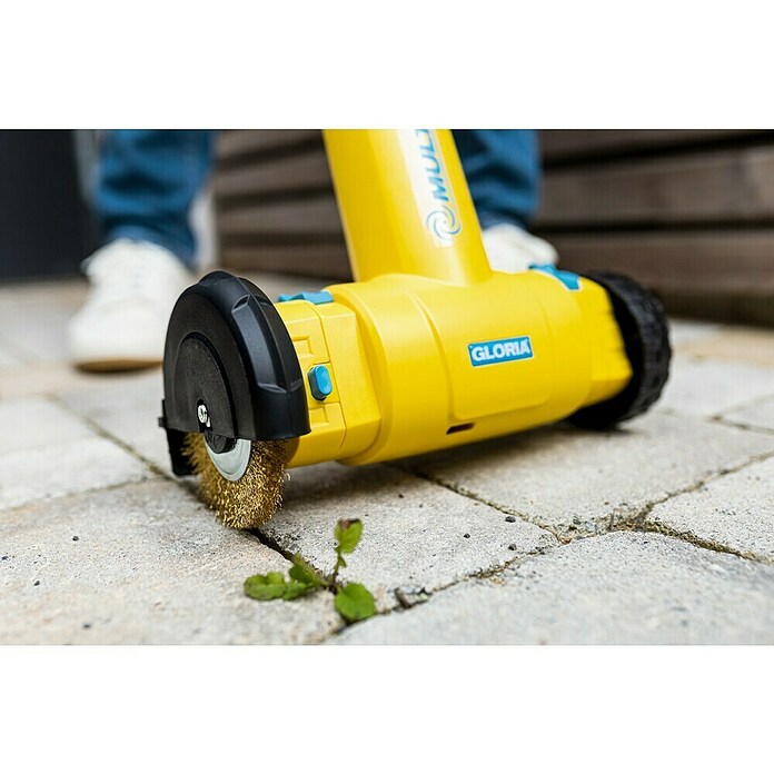 Gloria Power for All 18V Bodenreinigungsbürste Set MultiBrush li-on Plus inkl. Rasen-Lüfter-Walze GRATIS (18 V, Ohne Akku, Li-Ionen, 450 U/min - 1 260 U/min) | BAUHAUS