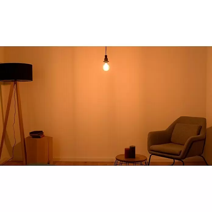 Osram LED-Lampe Vintage Edition 1906 Globe-Form E27 - E27, Dimmbar, Warmweiß, 470 lm, 5,9 W - Stimmungsaufnahme