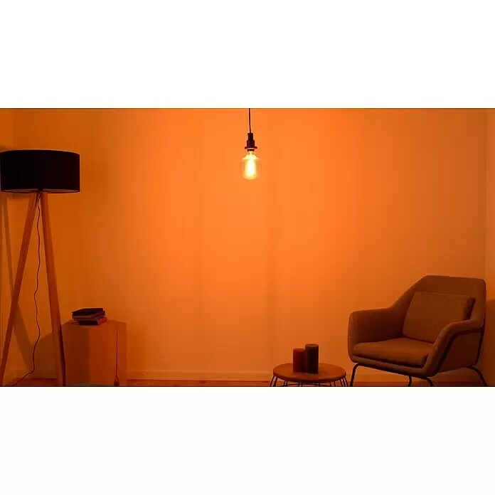 Osram LED-Lampe Vintage Edition 1906 Globe-Form 125 E27 - E27, Dimmbar, Warmweiß, 500 lm, 11 W - Stimmungsaufnahme