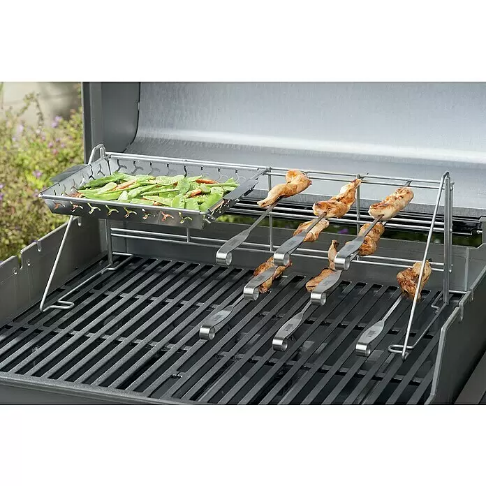 Weber Grillkorb - Edelstahl - Stimmungsaufnahme