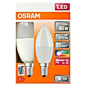 Osram Set LED sijalk v obliki sveče E14 z daljinskim upravljanjem barve - dvojno pakiranje  (E14, Možnost zatemnitve, RGBW, 470 lm, 4,9 W) | LED luči | Svetlila | Elektro in svetila | Izdelki | BAUHAUS