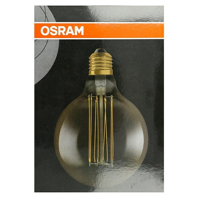Osram LED-Lampe Vintage Edition 1906 Globe-Form E27 (E27, Dimmbar, Warmweiß, 470 lm, 5,8 W) | BAUHAUS