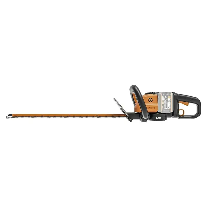 Worx PowerShare 20V Akku-Heckenschere WG284E.9 - 40 V, Ohne Akku - Worx 40V Akku-Heckenschere für präzise Gartengestaltung, mit scharfen Klingen für saubere Schnitte.