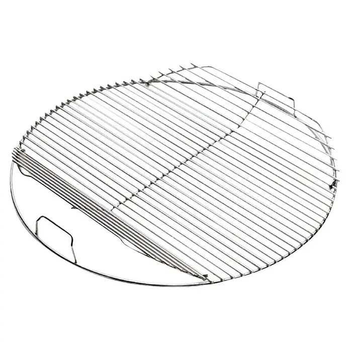 Weber Grillrost - Passend für: Kugelgrills mit Ø 47 cm - Grillrost aus Edelstahl. Das kreisförmige Design mit Streben sorgt für gleichmäßiges Garen und perfekte Grillmuster auf Speisen.