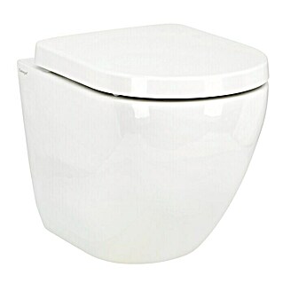 Camargue Set WC suspendido Plus 50 2.0 (Sin borde de descarga, Sin esmalte especial, Forma de descarga: Profundo, Salida WC: Horizontal, Blanco)