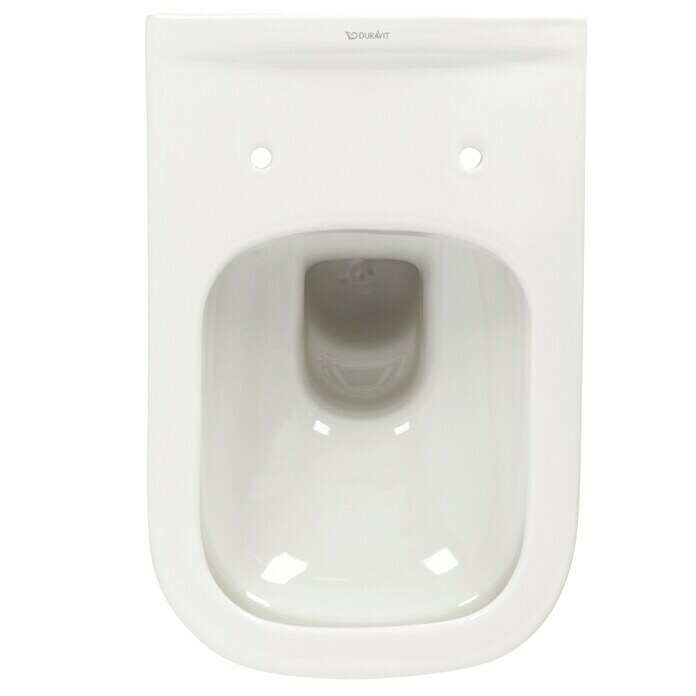(Spülrandlos, Spülform: Waagerecht, Abgang: Wand-WC-Set Weiß) | BAUHAUS Duravit WC Ohne Tief, Spezialglasur, D-Code