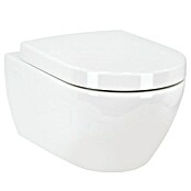 Villeroy & Boch Subway 2.0 Spülrandloses Wand-WC-Set ViFresh (Mit WC-Sitz, Mit schmutzabweisender Glasur, Tiefspüler, Weiß)