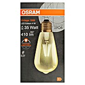 Osram Vintage 1906 LED-Leuchtmittel (4 W, E27, Warmweiß, Birnenform, Energieeffizienzklasse: A++)