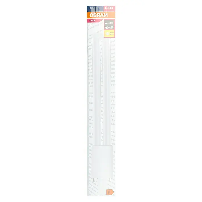 Osram Dulux S LED-Lampe - G23, Nicht Dimmbar, Warmweiß, 630 lm, 6 W - LED-Lampe G23 von Osram, 6W-11W, 630 Lumen, warmweißes Licht, Energieeffizienzklasse F. Ideal für den Einsatz in verschiedenen Leuchten.