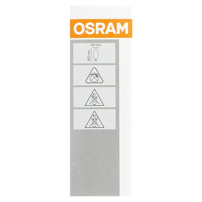 Osram Retrofit LED-Lampen Set Classic B (E14, Nicht Dimmbar, Warmweiß, 470 lm, 4 W, 5 Stk.) | BAUHAUS